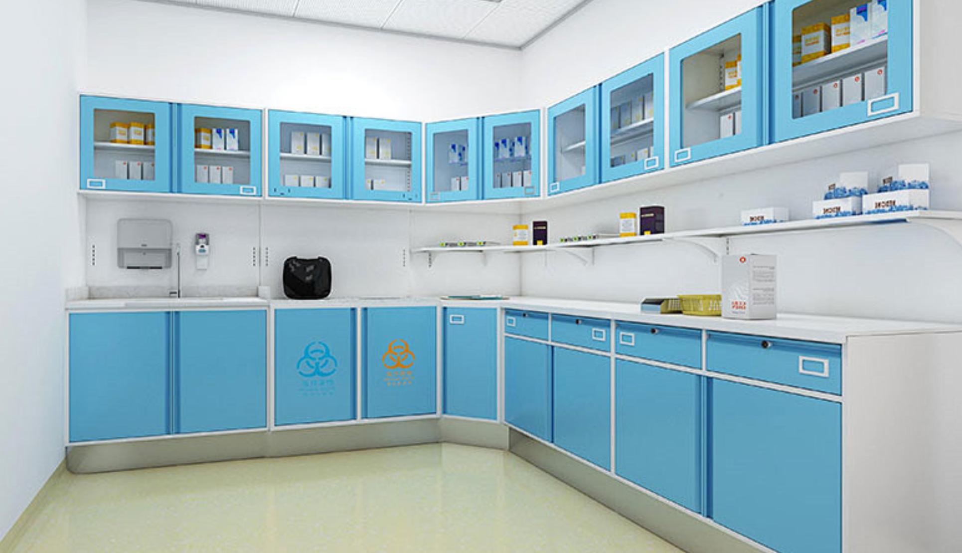 医院处置/治疗室系列-治疗柜 Hospital Treatment/Procedure Room Series - Treatment Cabinet