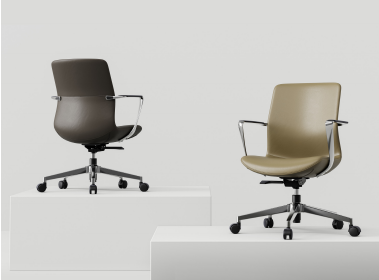 办公椅系列-真皮坐椅 Office Chair Series - Genuine Leather Chairs